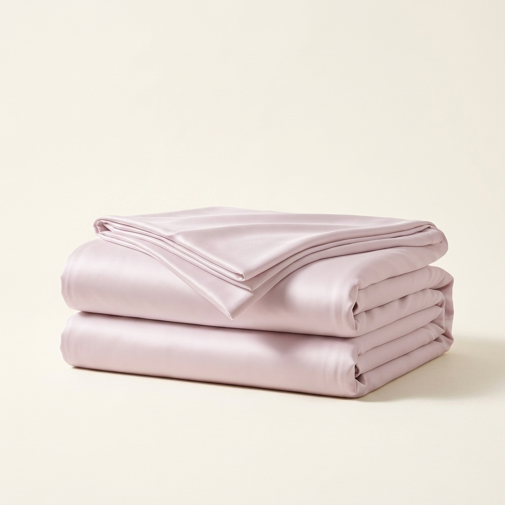 Covelle Ice-Silk Cooling Blanket in Dawn, neatly folded