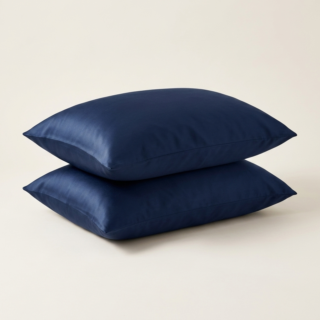 Covelle Cooling Pillowcase Set of 2 in Navy