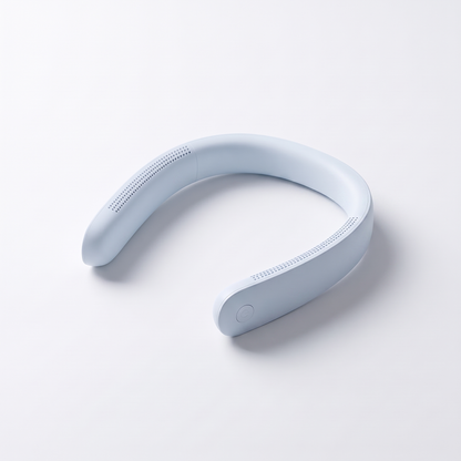 Covelle Portable Neck Fan in Moonlit Blue